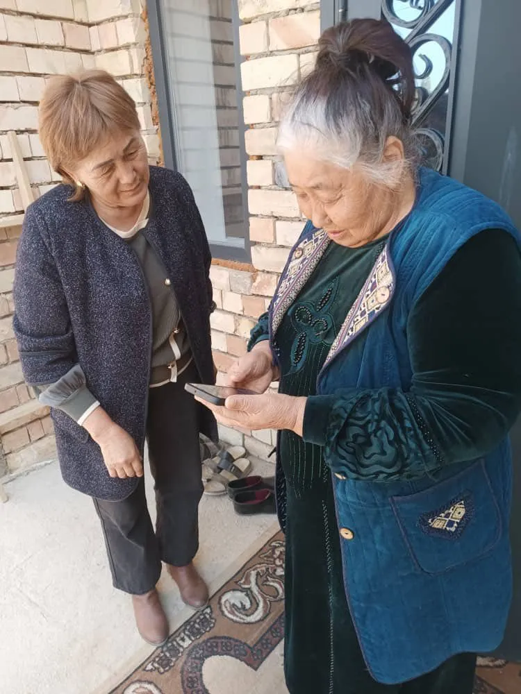 Чолпонбай айыл өкмөтүнүн кызматкерлери тарабынан "Түндүк" мобилдик тиркемесин колдонуу боюнча түшүндүрүү иштери жүргүзүлдү.